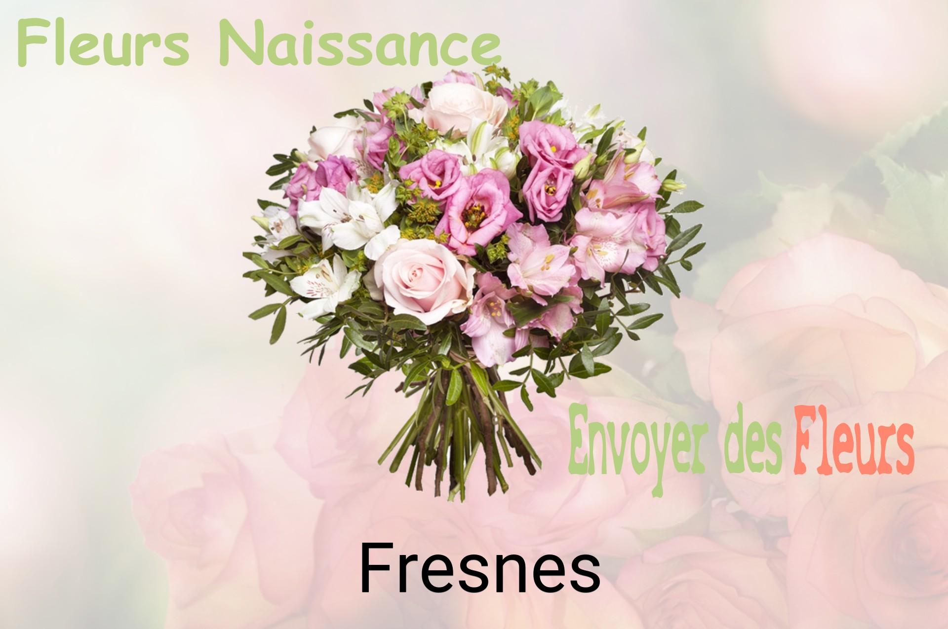 Bouquet de fleurs de naissance livré à Fresnes